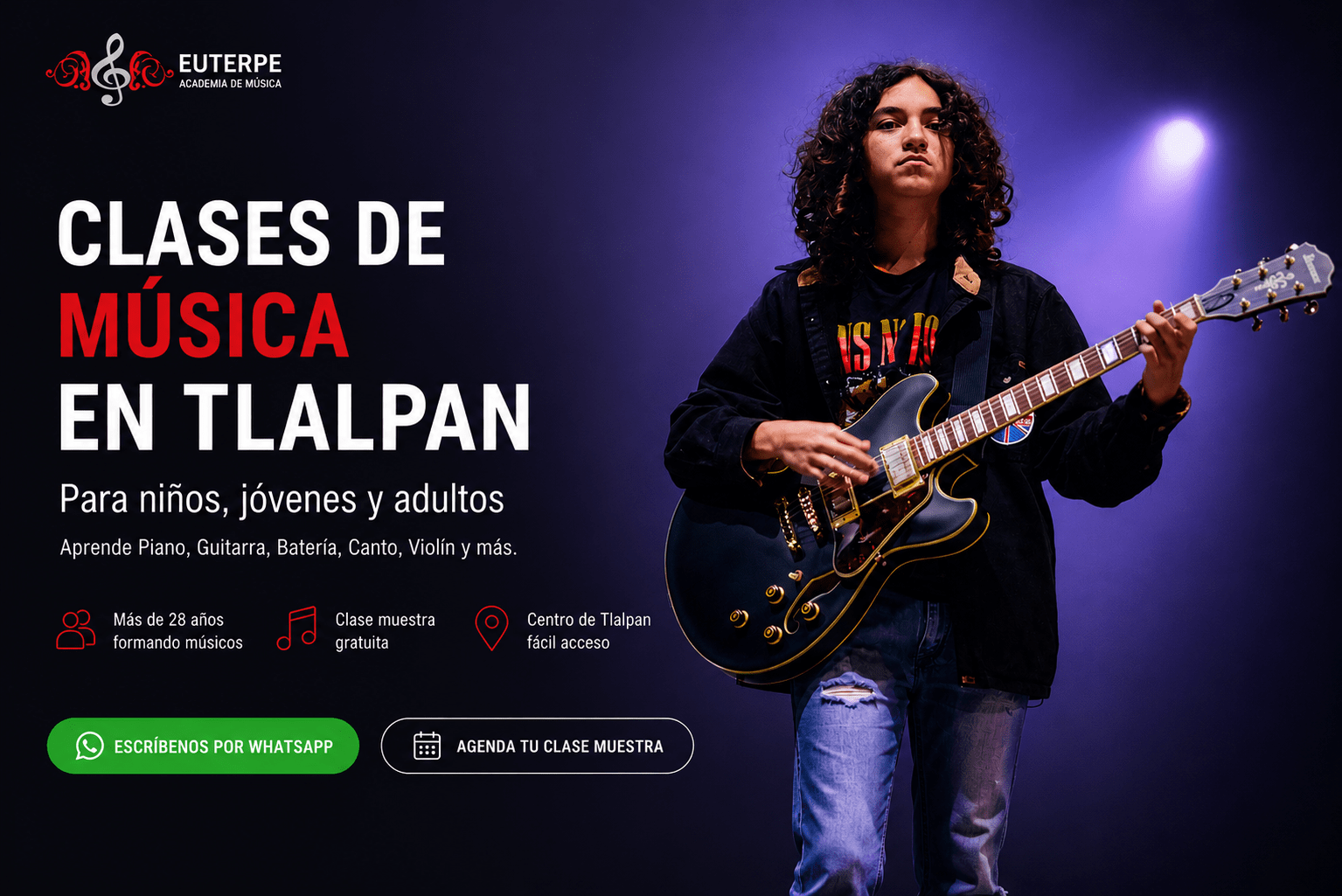 Euterpe academia de música Tlalpan sur